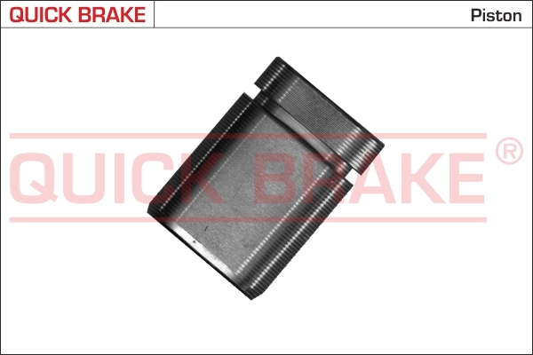 Piston, brake caliper